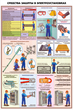 ПС29 Средства защиты в электроустановках (ламинированная бумага, А2, 3 листа) - Плакаты - Электробезопасность - ohrana.inoy.org